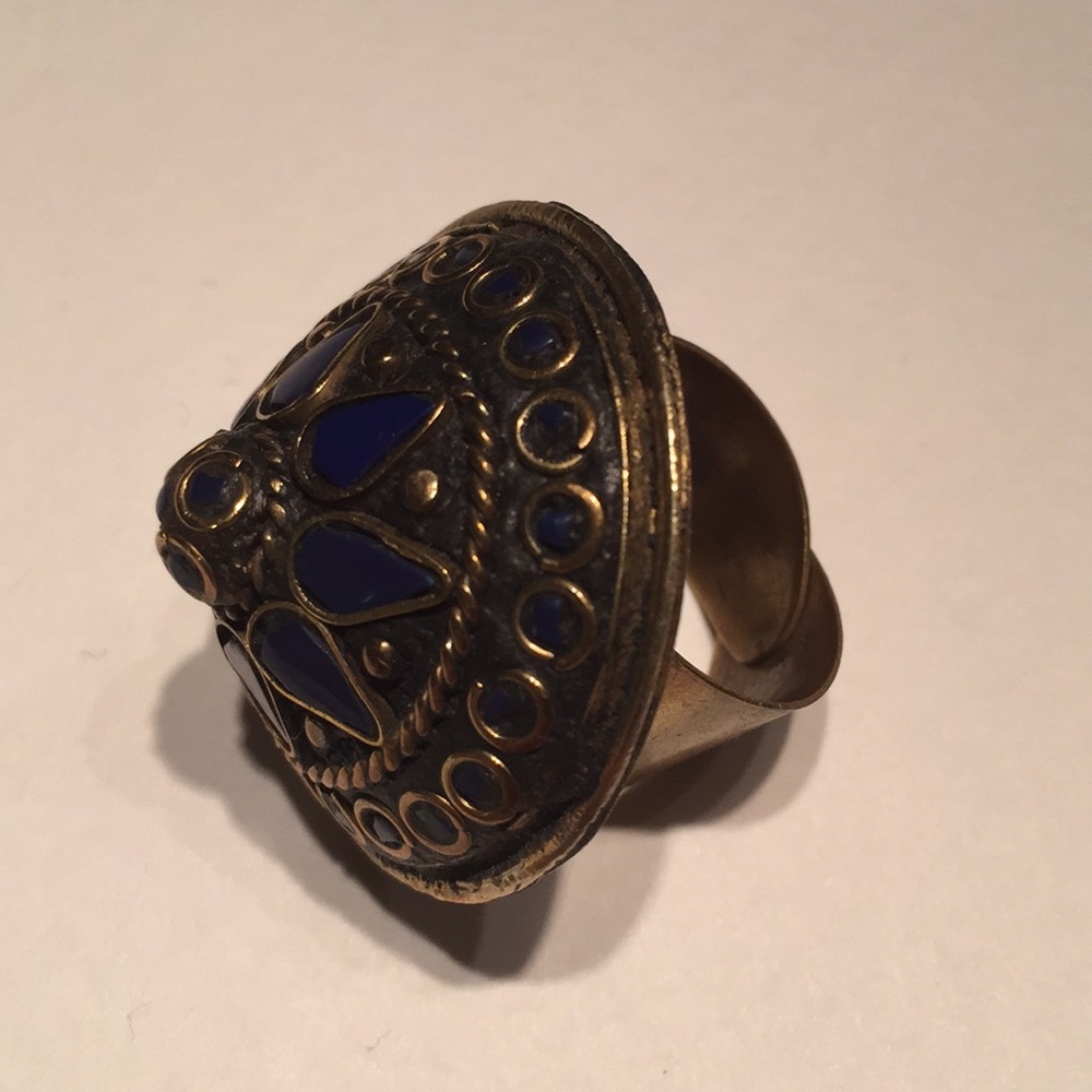 Vintage Lapis Nepal Ring